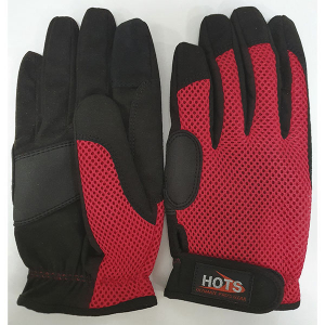 Перчатки HOTS MESH GLOVES GRIP Red 3L